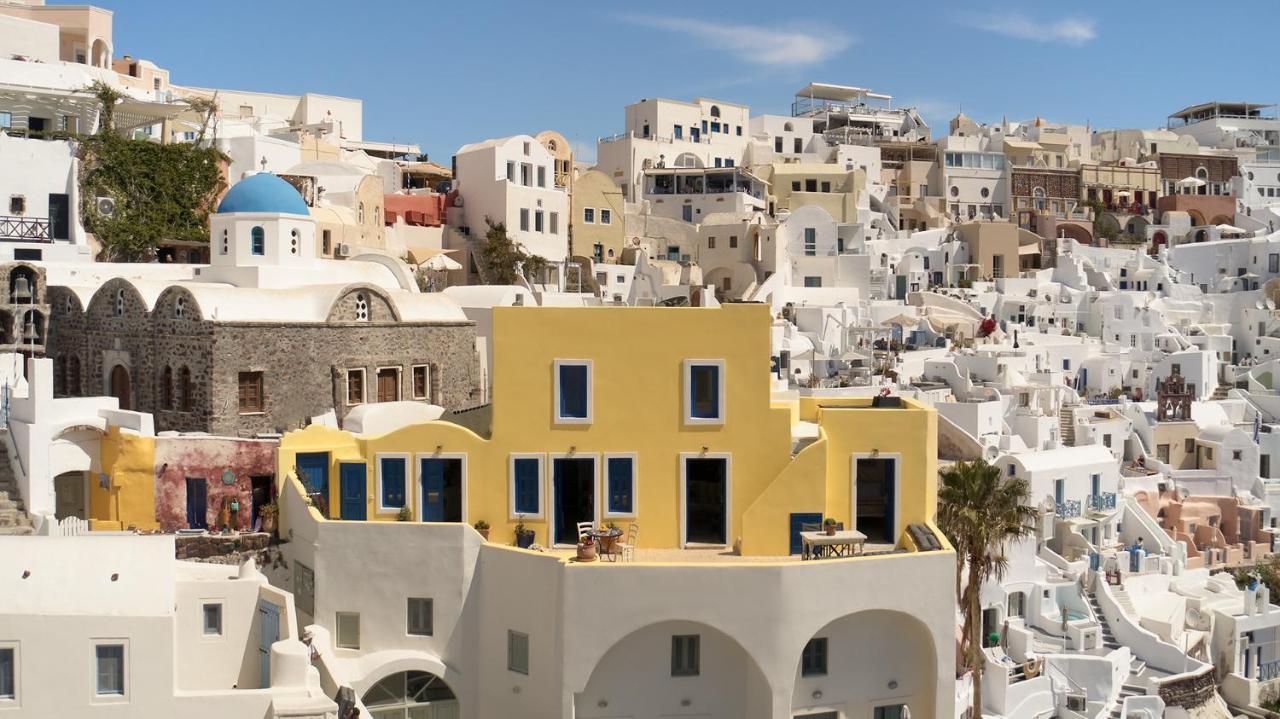 Ilivatos - Elegant Villa On The Caldera'S Edge Oia  Luaran gambar