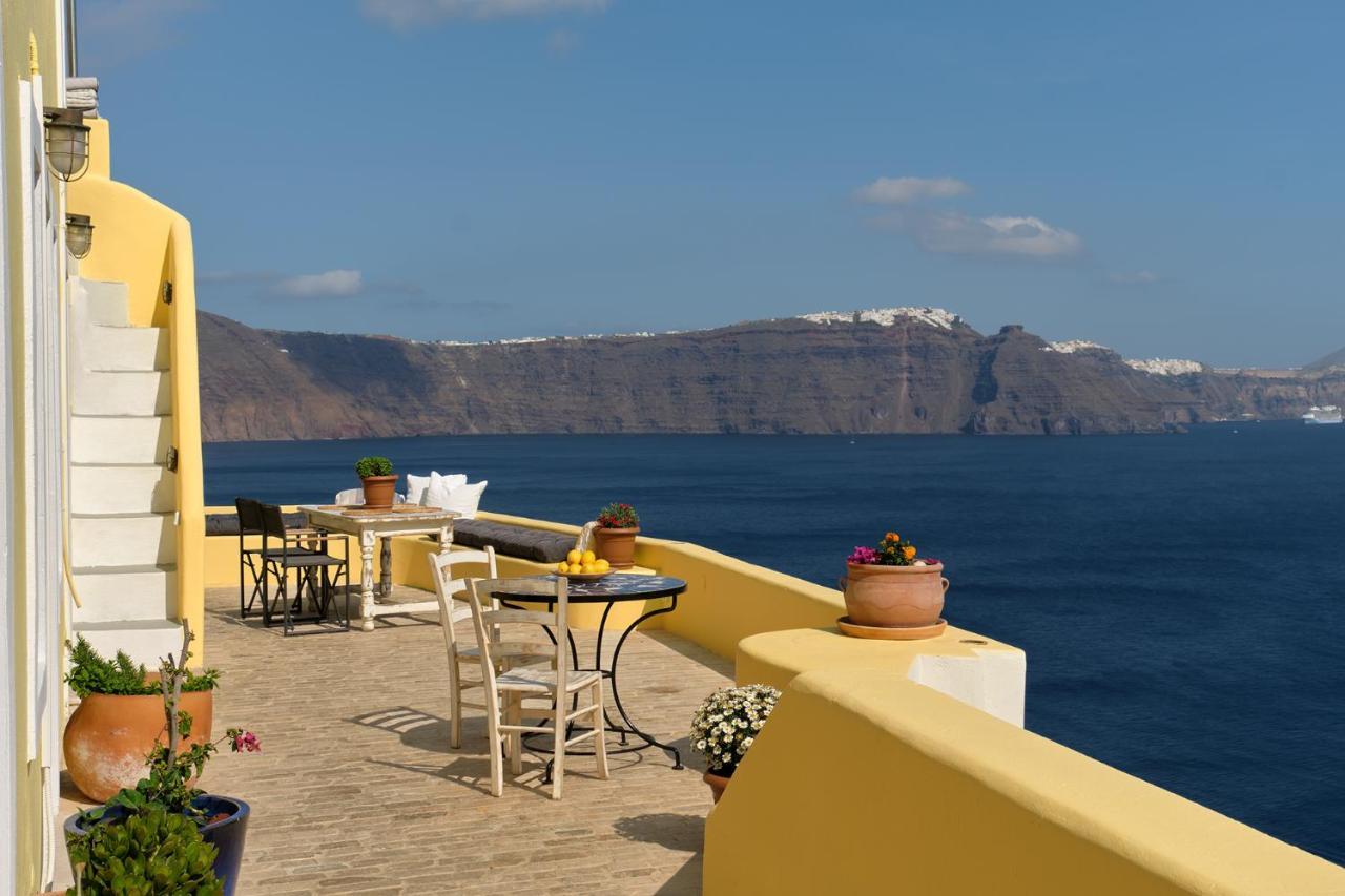 Ilivatos - Elegant Villa On The Caldera'S Edge Oia  Luaran gambar