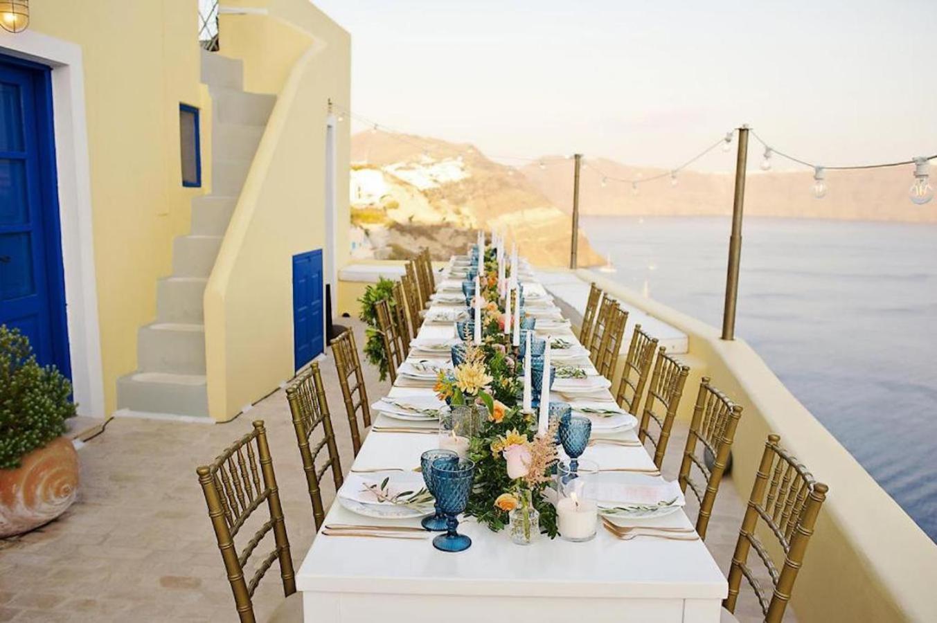 Ilivatos - Elegant Villa On The Caldera'S Edge Oia  Luaran gambar