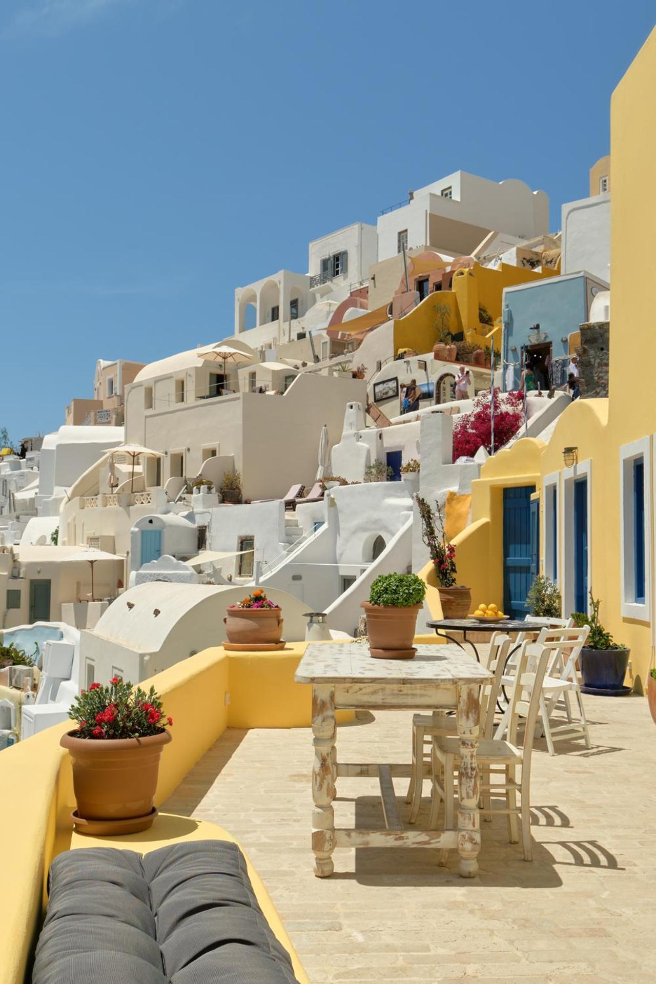 Ilivatos - Elegant Villa On The Caldera'S Edge Oia  Luaran gambar