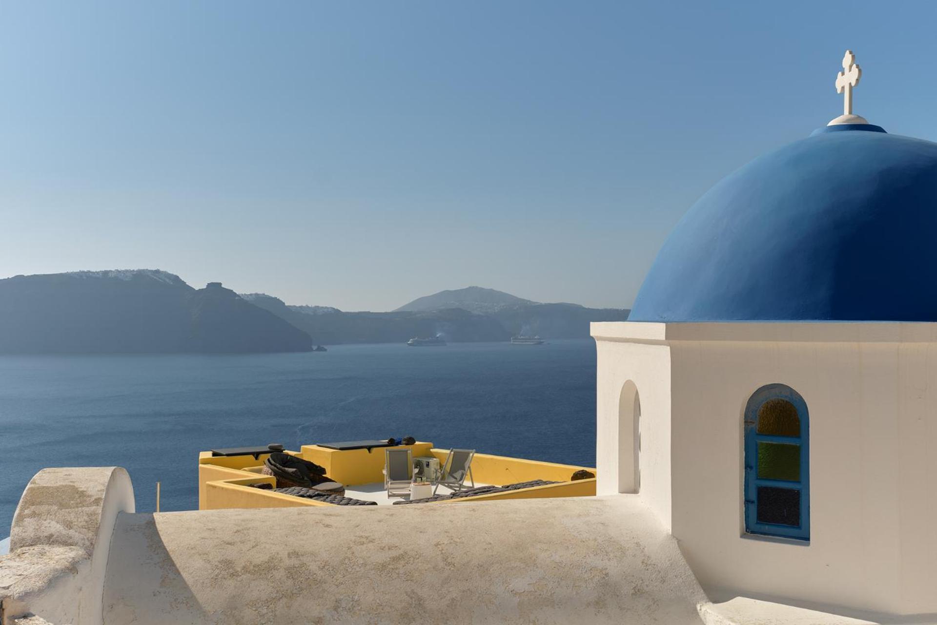 Ilivatos - Elegant Villa On The Caldera'S Edge Oia  Luaran gambar