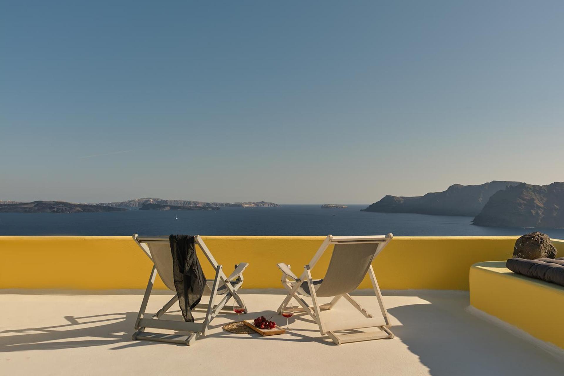 Ilivatos - Elegant Villa On The Caldera'S Edge Oia  Luaran gambar
