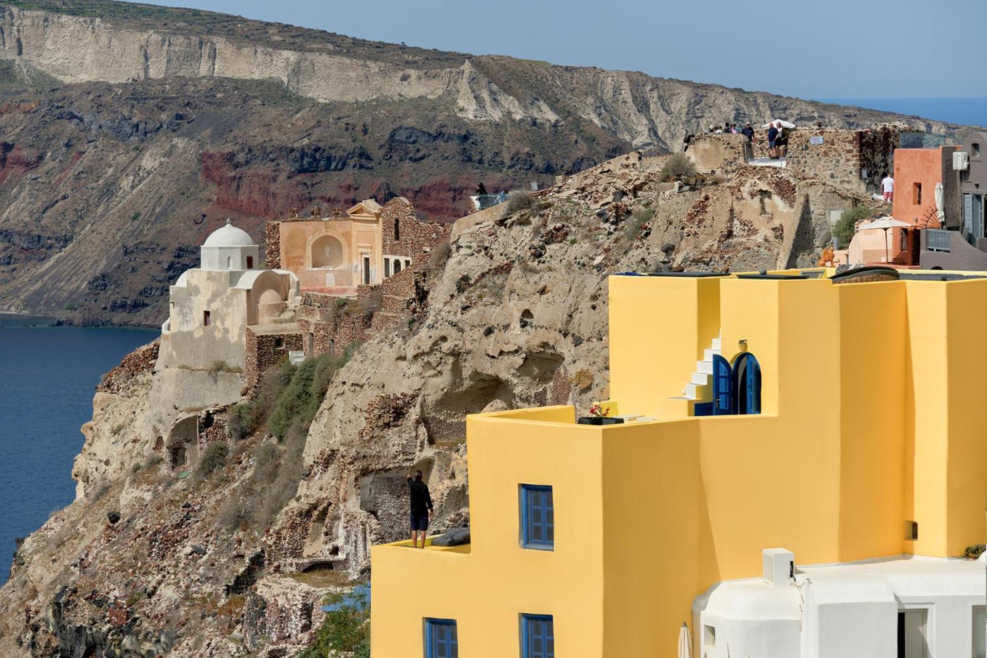 Ilivatos - Elegant Villa On The Caldera'S Edge Oia  Luaran gambar