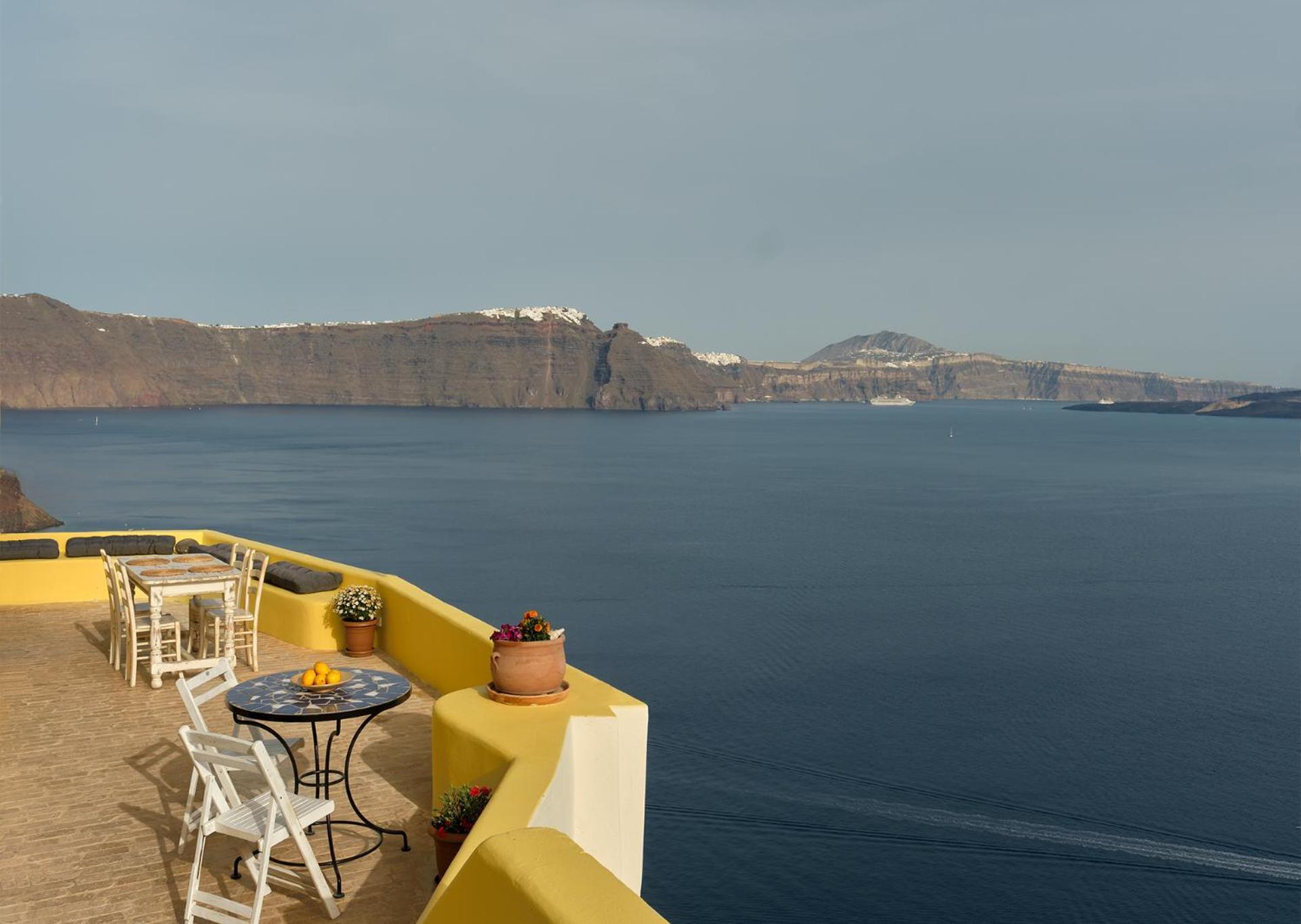 Ilivatos - Elegant Villa On The Caldera'S Edge Oia  Luaran gambar