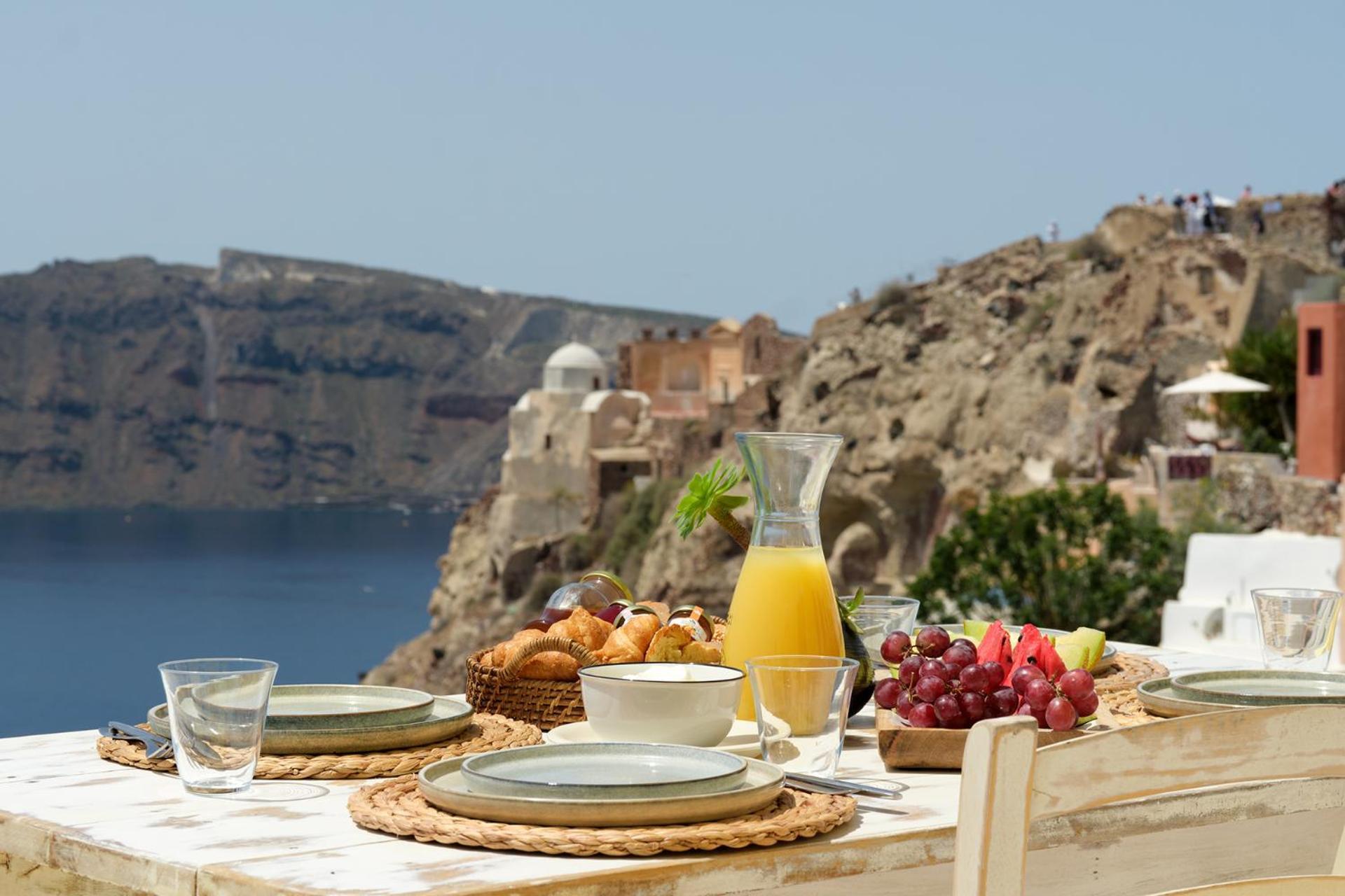 Ilivatos - Elegant Villa On The Caldera'S Edge Oia  Luaran gambar