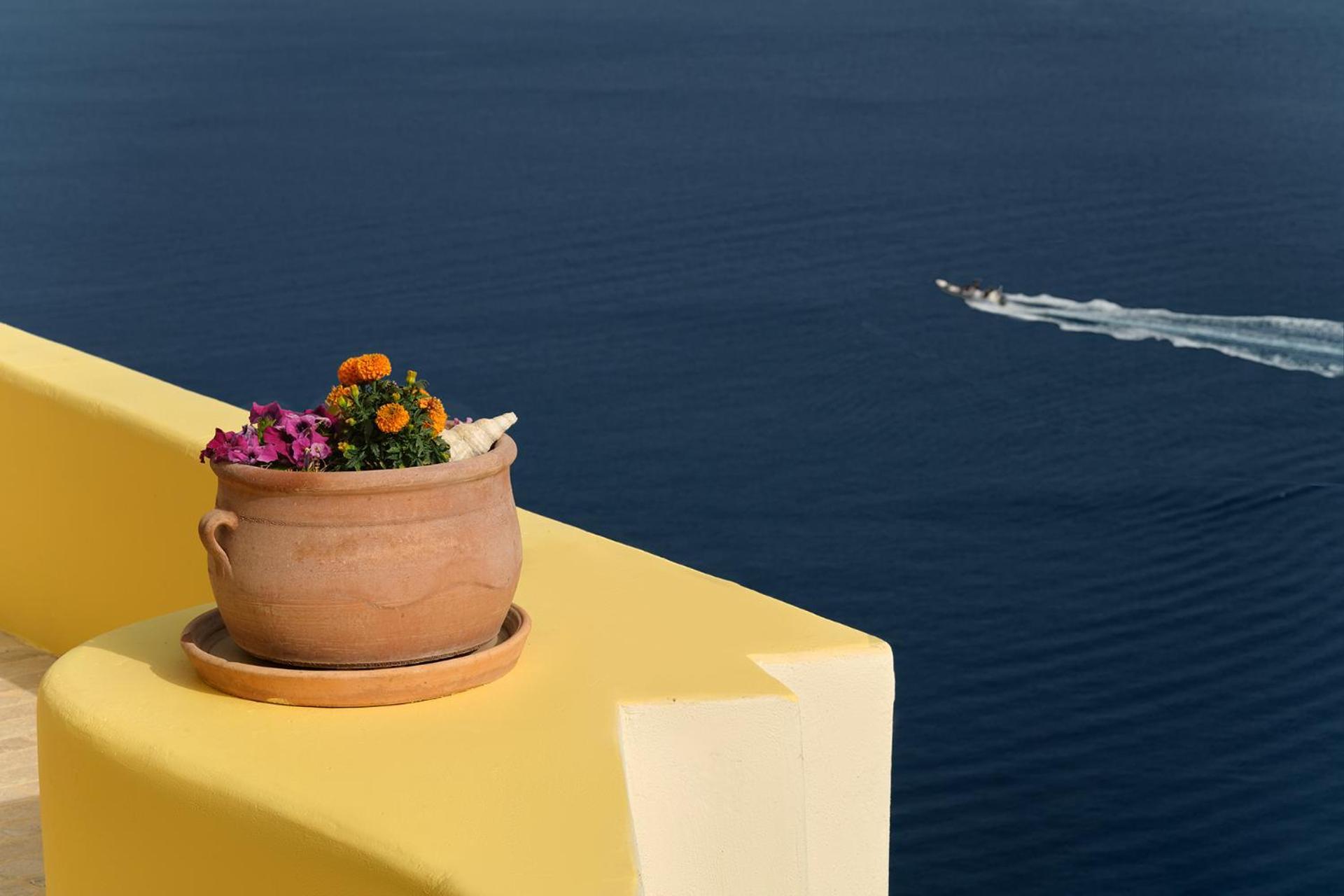 Ilivatos - Elegant Villa On The Caldera'S Edge Oia  Luaran gambar