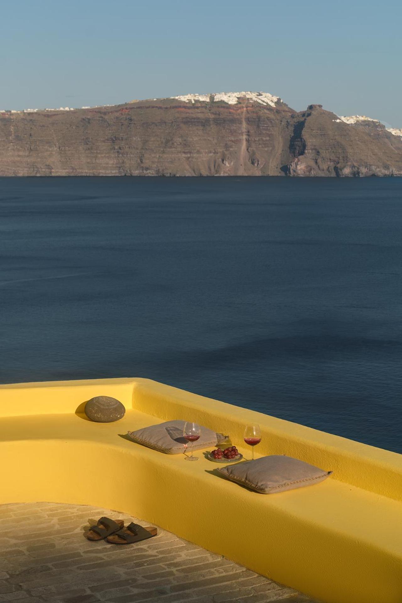 Ilivatos - Elegant Villa On The Caldera'S Edge Oia  Luaran gambar