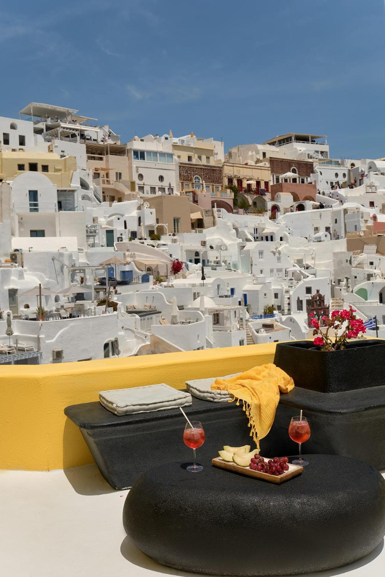 Ilivatos - Elegant Villa On The Caldera'S Edge Oia  Luaran gambar