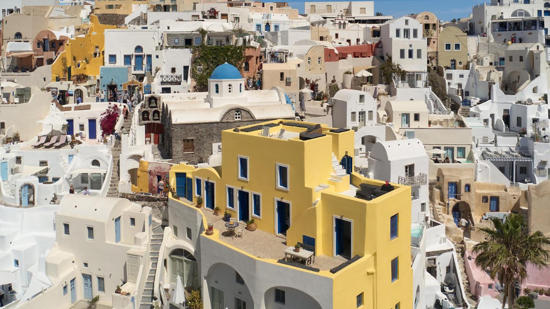 Ilivatos - Elegant Villa On The Caldera'S Edge Oia  Luaran gambar