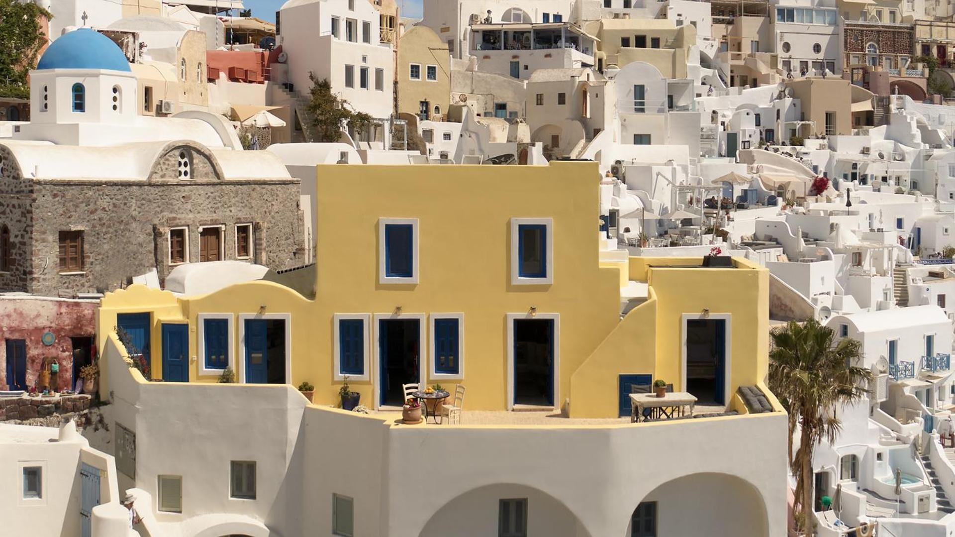 Ilivatos - Elegant Villa On The Caldera'S Edge Oia  Luaran gambar